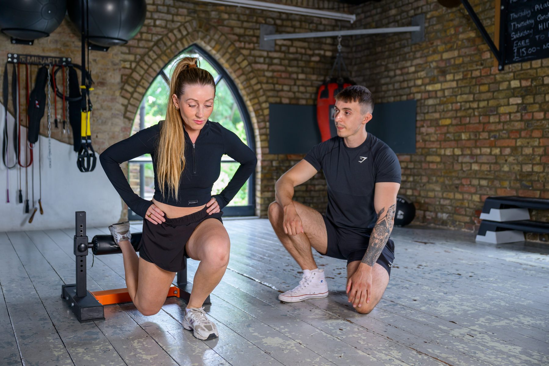 Coaching session in progress at West 4 Gym, Chiswick